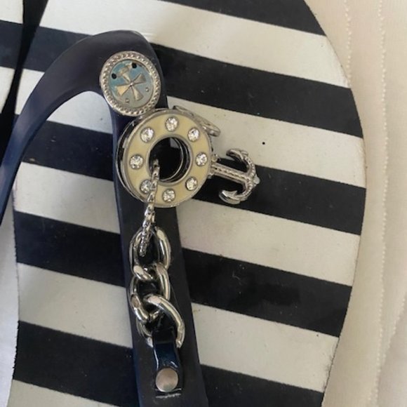 Guess Shoes - GUESS Nautical Striped Beach Platform Sandals